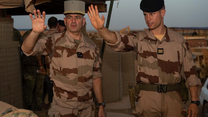 Task Force Takuba : rencontre avec le Capitaine Pierre, commandant d’unité de la protection défense 