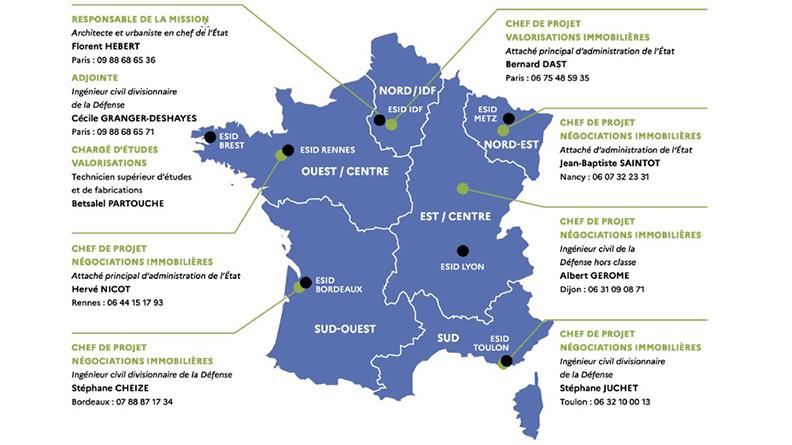 Carte du MRAI