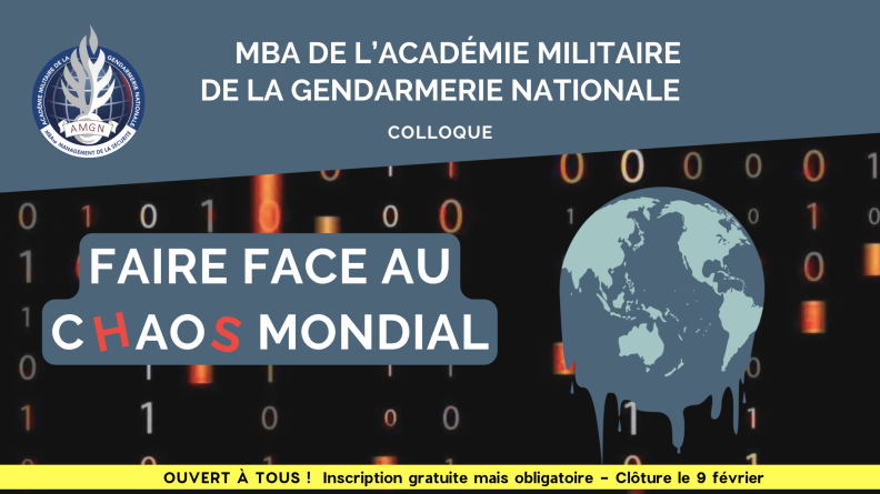 Colloque MBA Gendarmerie Colloque MBA Gendarmerie
