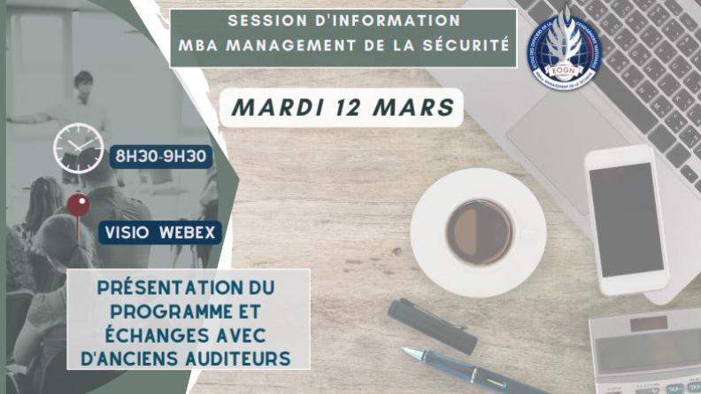 MBA management sécurité