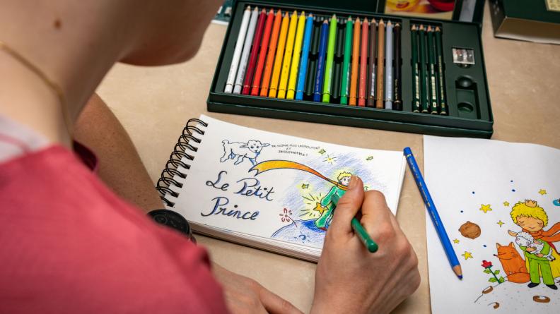 Un enfant participant au concours