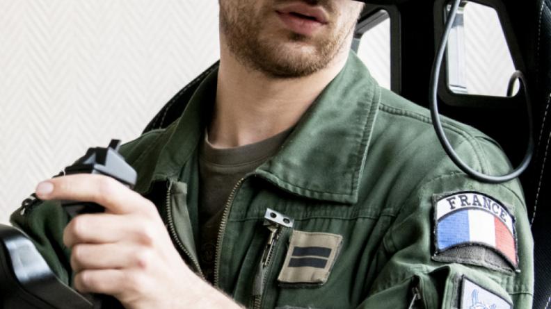 Un pilote en pleine immersion