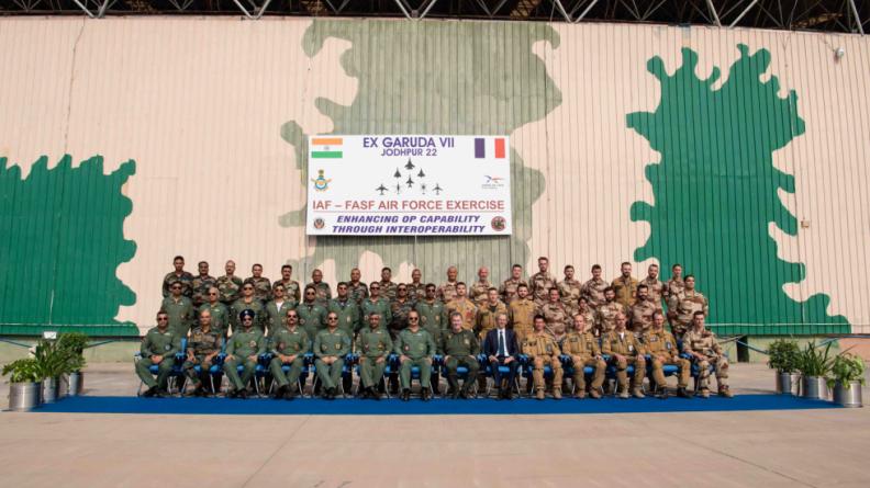 LES EFFECTIFS DE L'EXERCICE GARUDA 22
