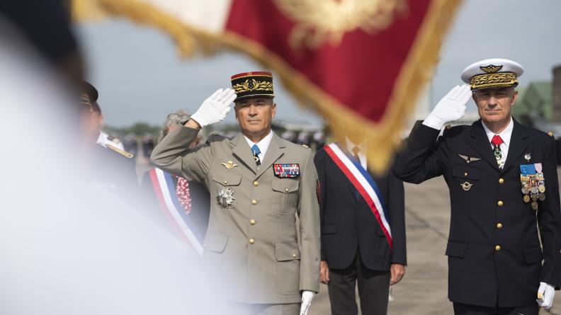 Prise de commandement de la Base Aérienne 107