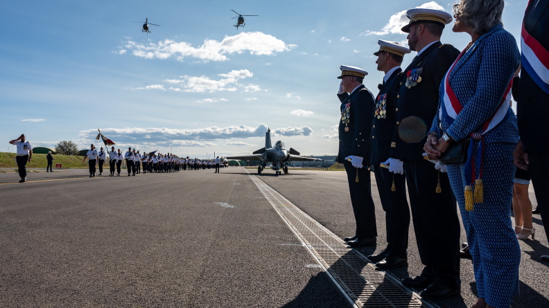 Le colonel Hugues Fouquet prend le commandement de la base aérienne d’Orange