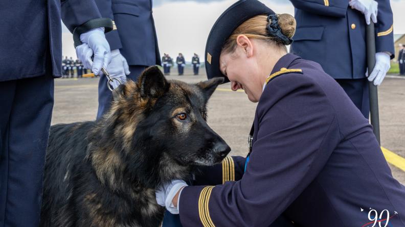 Prises de commandement sur la base aérienne de Luxeuil