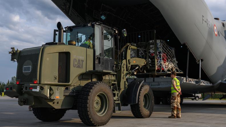 Pégase 2024 : Détachement A400M Atlas du volet Pacific Skies