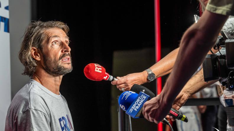 David Smétanine, J-2 avant le grand bain