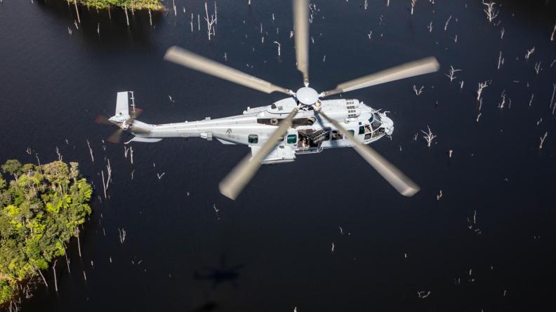 Le CARACAL, dans sa version « OLA », renforce les capacités aériennes des forces armées en Guyane