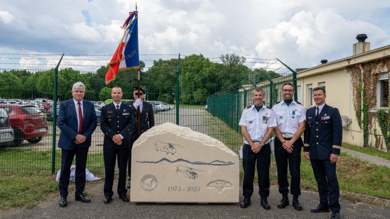 Inauguration de la stèle commémorative