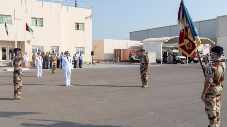 Passation de commandement pour la base aérienne des FFEAU