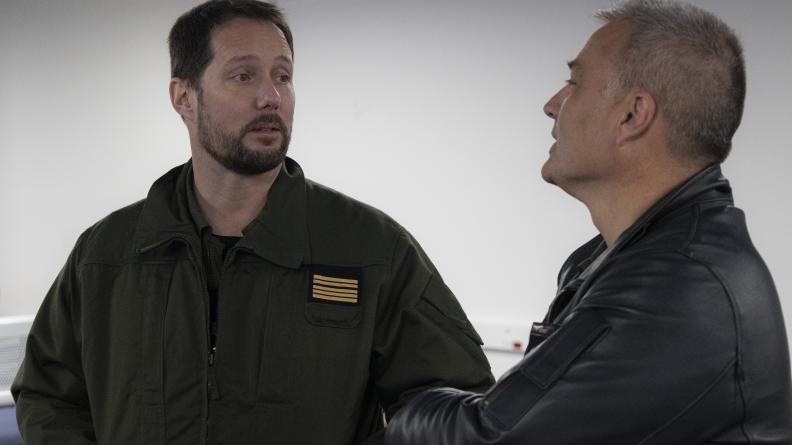 Premier convoyage pour le colonel Thomas Pesquet