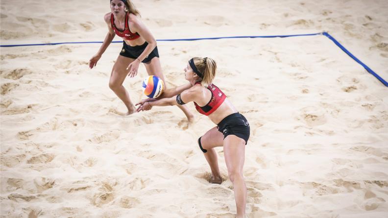 Les Aviatrices constituent l'une des meilleures chances de médailles françaises en beach-volley