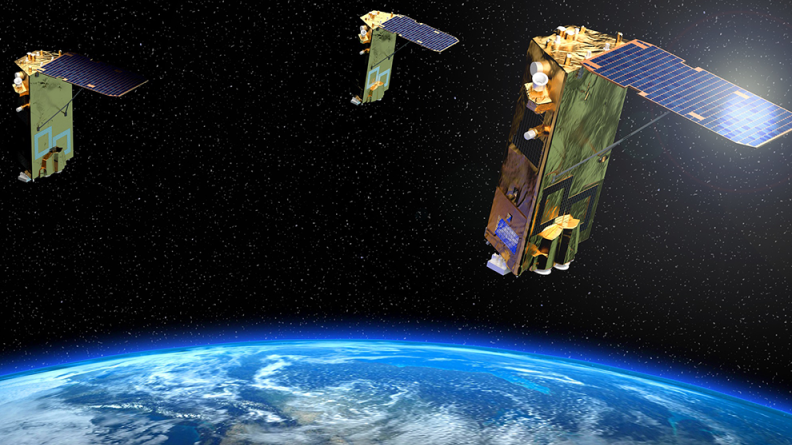 Illustration des satellites CERES