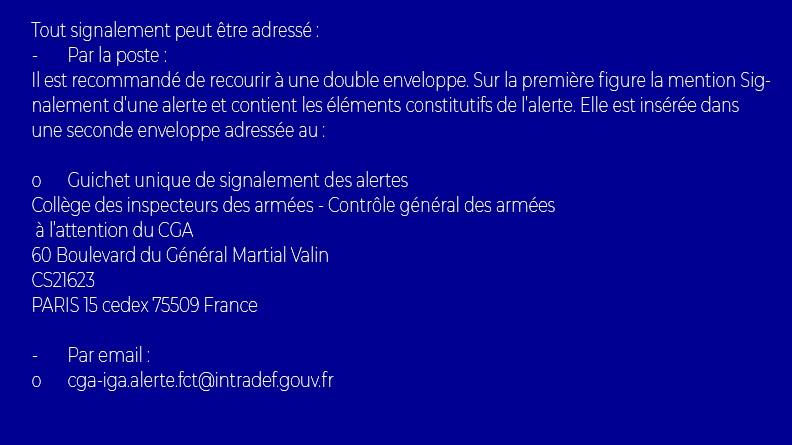 signalement 