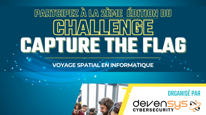 Affiche du challenge Capture the flag du Cybersecurity Business Convention Affiche du challenge Capture the flag du Cybersecurity Business Convention