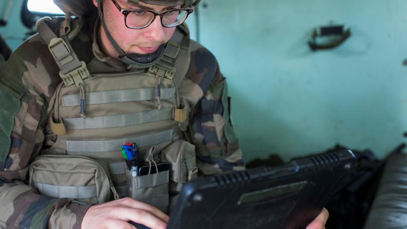 Cybercombattant en opération extérieure