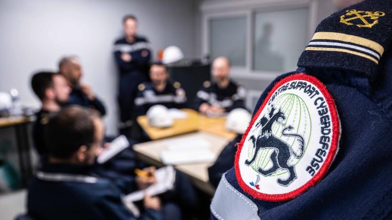 Cybercombattants lors d’une simulation d’incident