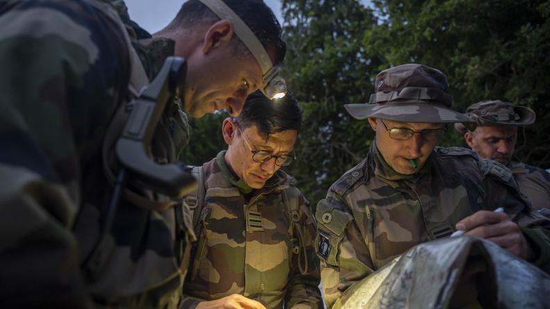 Stage de préparation opérationnelle du Groupement de la cyberdéfense des armées (GCA)