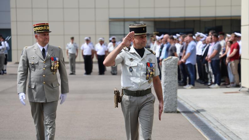 Passation de commandement du Groupement de la cyberdéfense des armées (GCA)