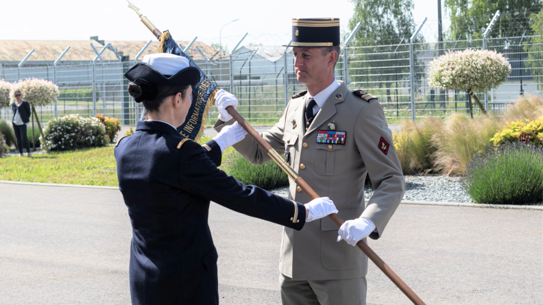 Prise de commandement au CALID