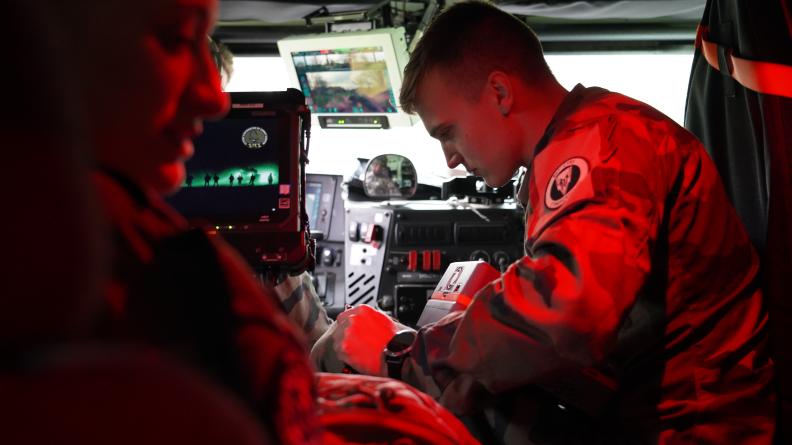 Déploiement d'un groupe d'intervention cyber lors d'un exercice