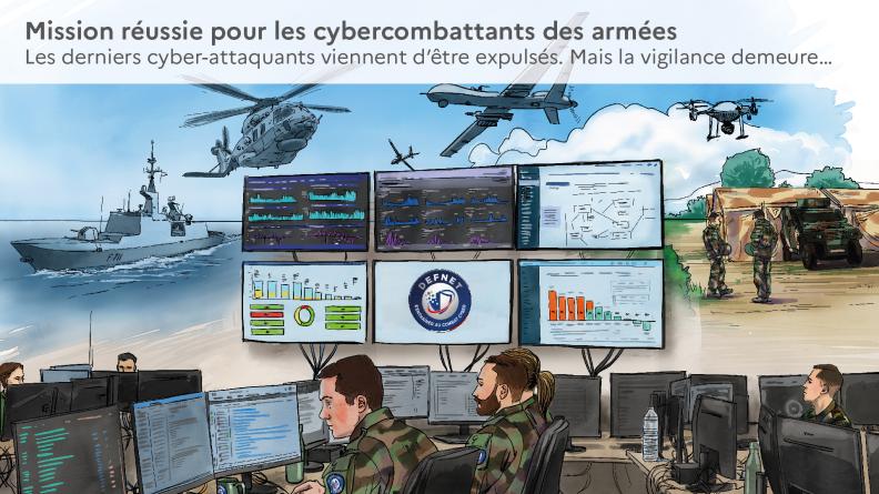 DEFNET 2025 - Mission réussie pour les cybercombattants des armées