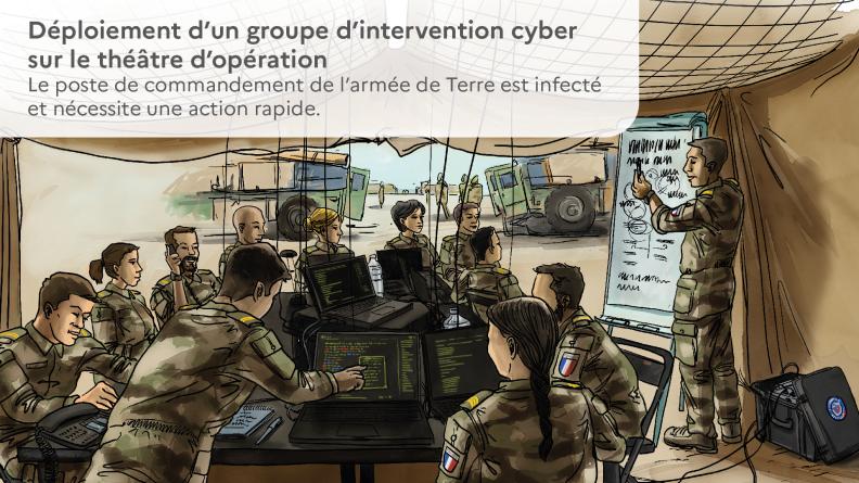 DEFNET 2025 : déploiement d'un groupe d'intervention cyber sur le théâtre d'opération