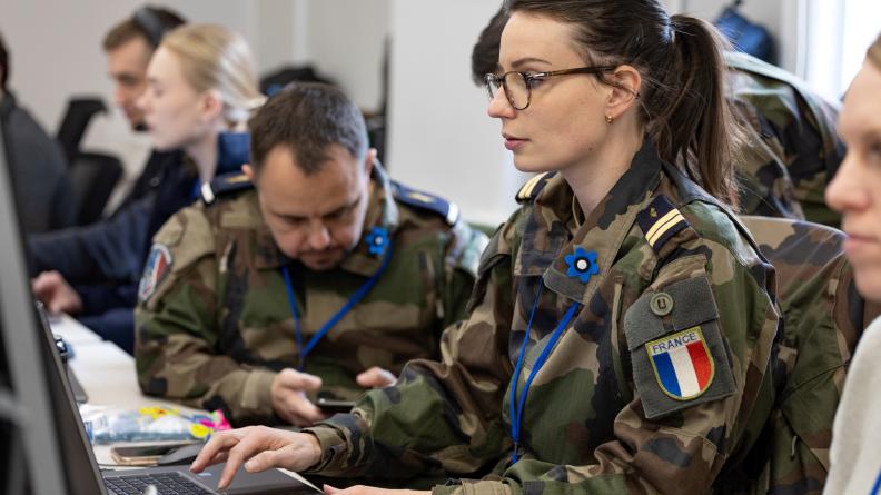 Les cybercombattants français présents à l'exercice Locked Shields