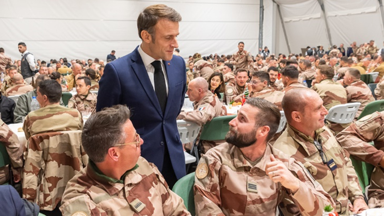 Visite du Président sur la BAP H5 