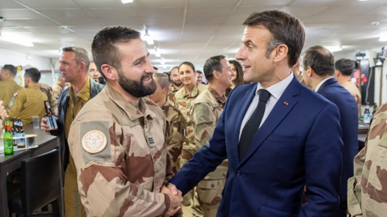 Visite du Président sur la BAP H5 