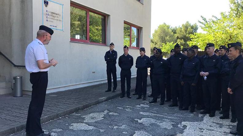 Les élèves commissaires visitent l’ELOCA de Marseille