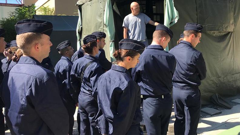 Les élèves commissaires visitent l’ELOCA de Marseille