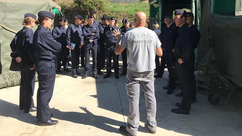 Les élèves commissaires visitent l’ELOCA de Marseille