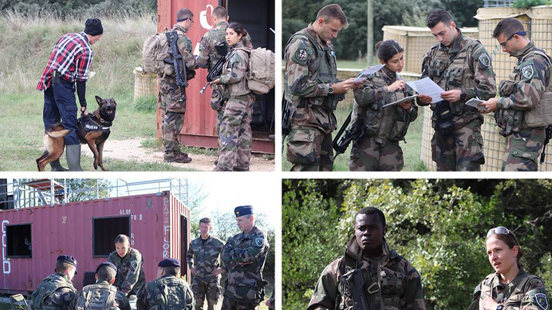 Exercice OTTER : les élèves commissaires se préparent à soutenir les opérations extérieures