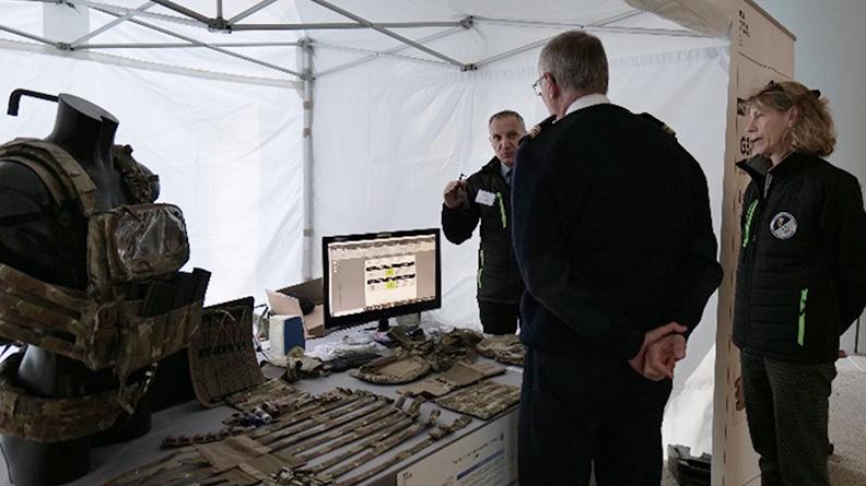 Le G3P, le gilet balistique novateur 