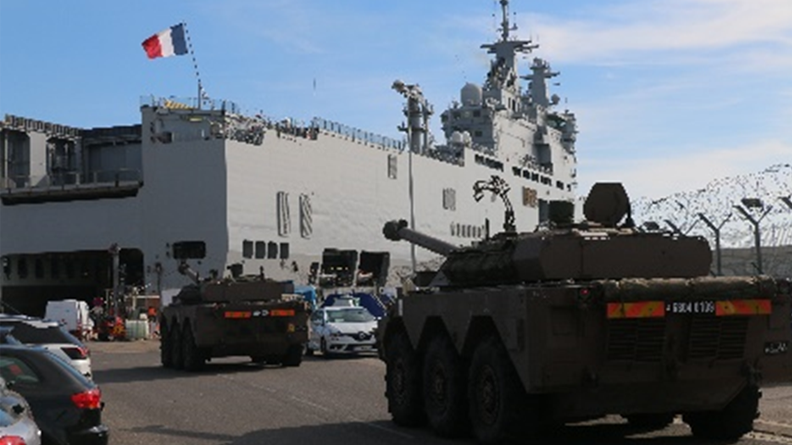 mobilisation du GS de Toulon sur ORION 2