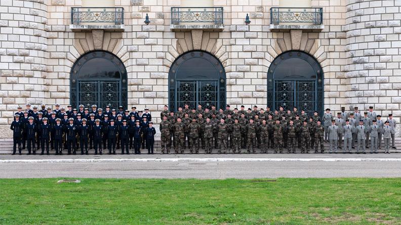 les 3 promotions en formation initiale réunies