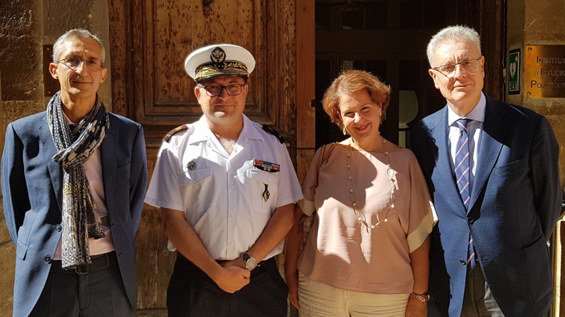 Partenariat : le directeur de l’ECA en visite à l’IEP d’Aix-en-Provence 