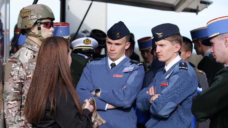 SIGEM 2023 : le soutien SCA présenté aux élèves-officiers 