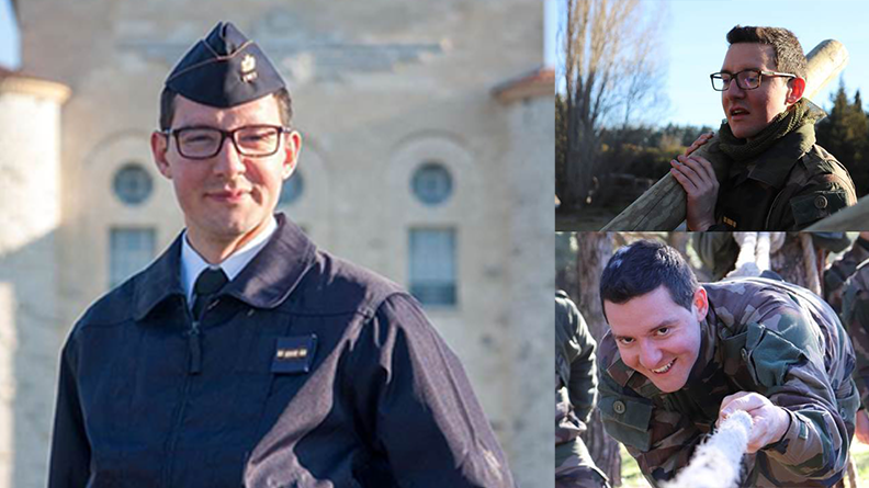 Je suis le commissaire de troisième classe Ève, issue du concours interne des commissaires des armée