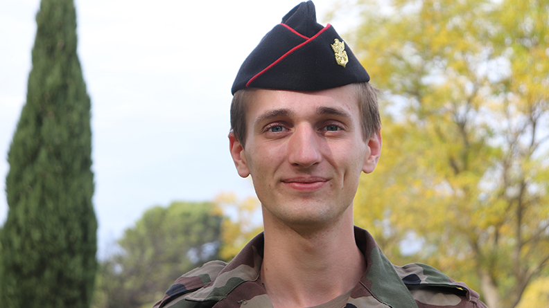 élève officier polytechnicien Thibault