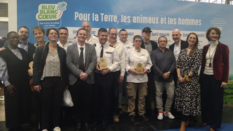 Le Cercle de la Rade du GSBdD de Cherbourg remporte les Trophées de la Nutrition Durable !