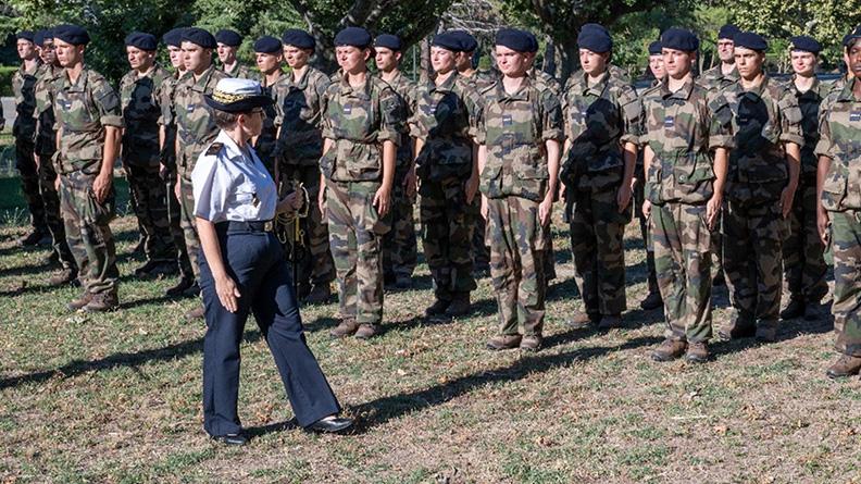 Remise de l’insigne de l’ECA aux nouveaux élèves