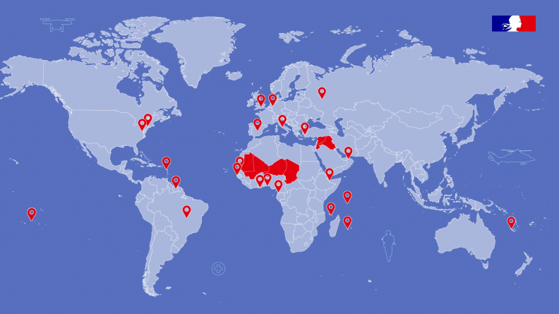 Affectations des commissaires dans le monde