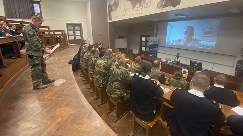 Conférence du MC Zeller à l’école des commissaires des armées