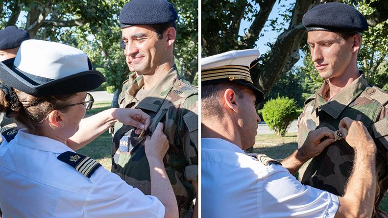 Remise de l’insigne de l’ECA aux nouveaux élèves