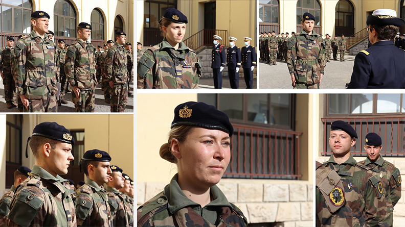 Fin de formation pour les élèves commissaires officiers sous contrat de la promotion OSCC21A