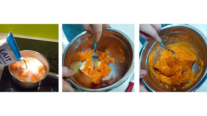 purée de Patate douce