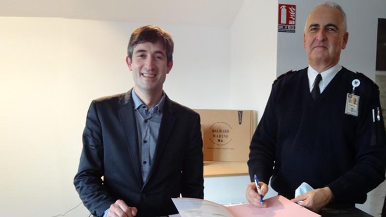 Le GSBdD Brest-Lorient précurseur en matière de recyclage des effets militaires